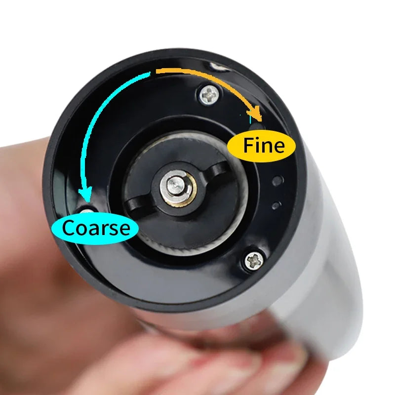 One touch Classy Salt & Peper grinder duo (USB-C Rechargable)