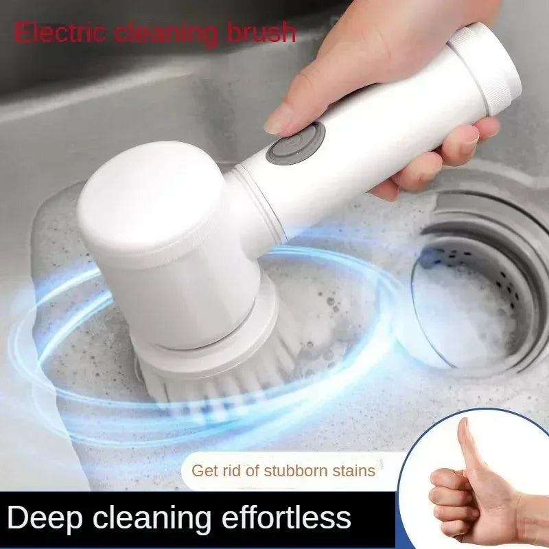 GlowScrub™ Pro
Cordless 5-in-1 Power Scrubber
