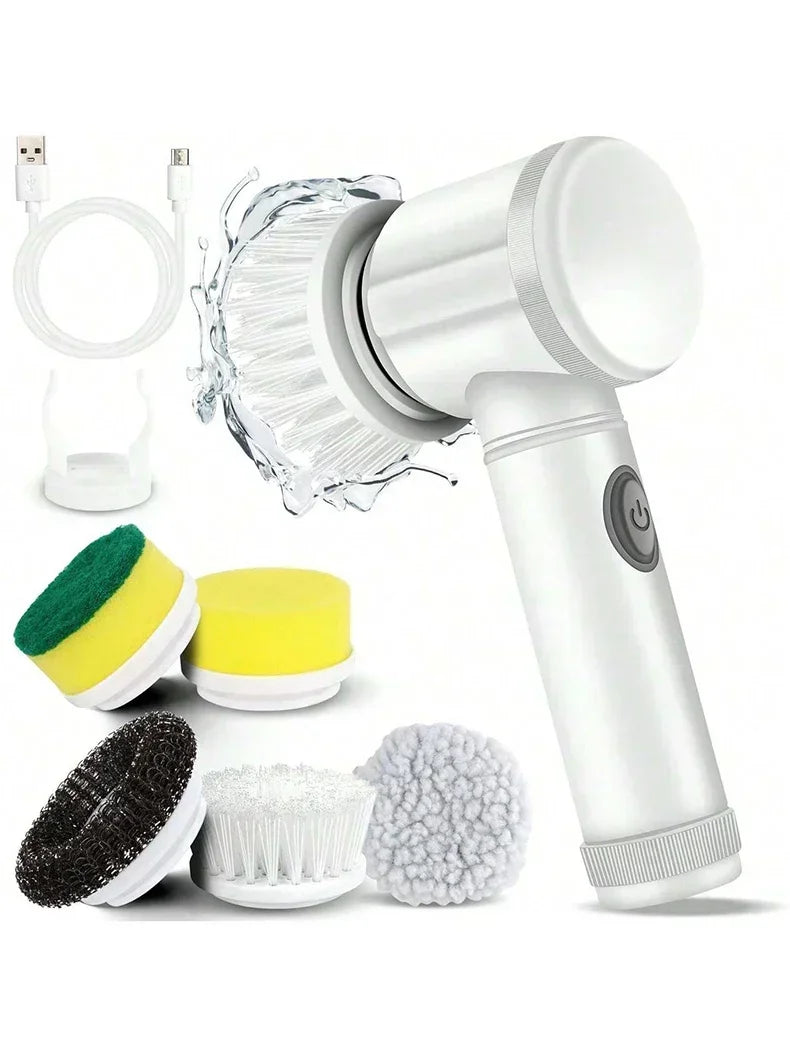 GlowScrub™ Pro
Cordless 5-in-1 Power Scrubber