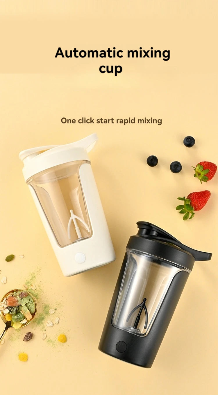 Portable Electric Protein Shaker Bottle