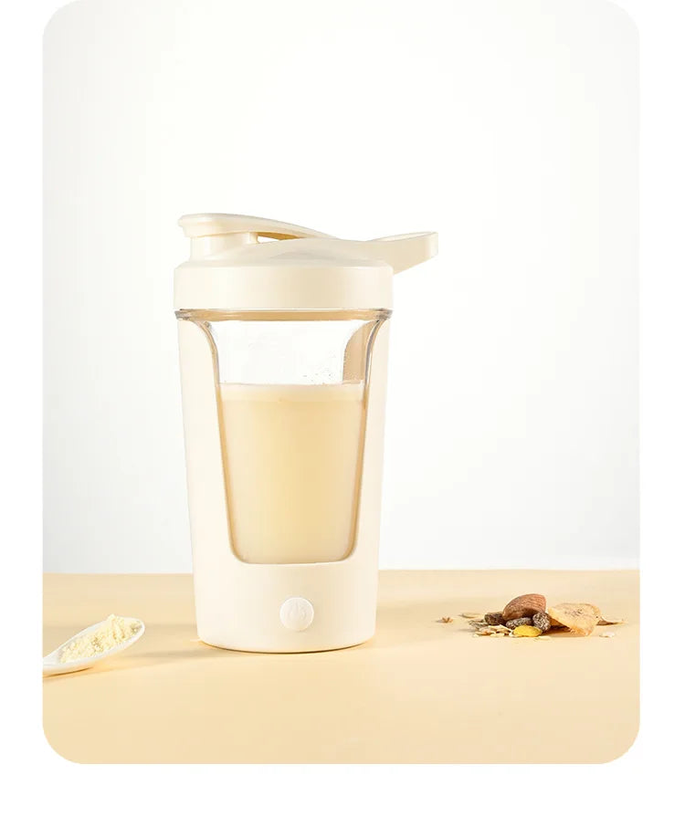 Portable Electric Protein Shaker Bottle