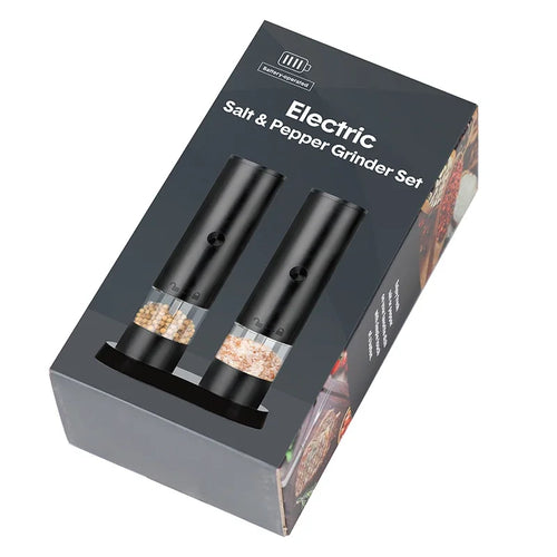 One touch Classy Salt & Peper grinder duo (USB-C Rechargable)