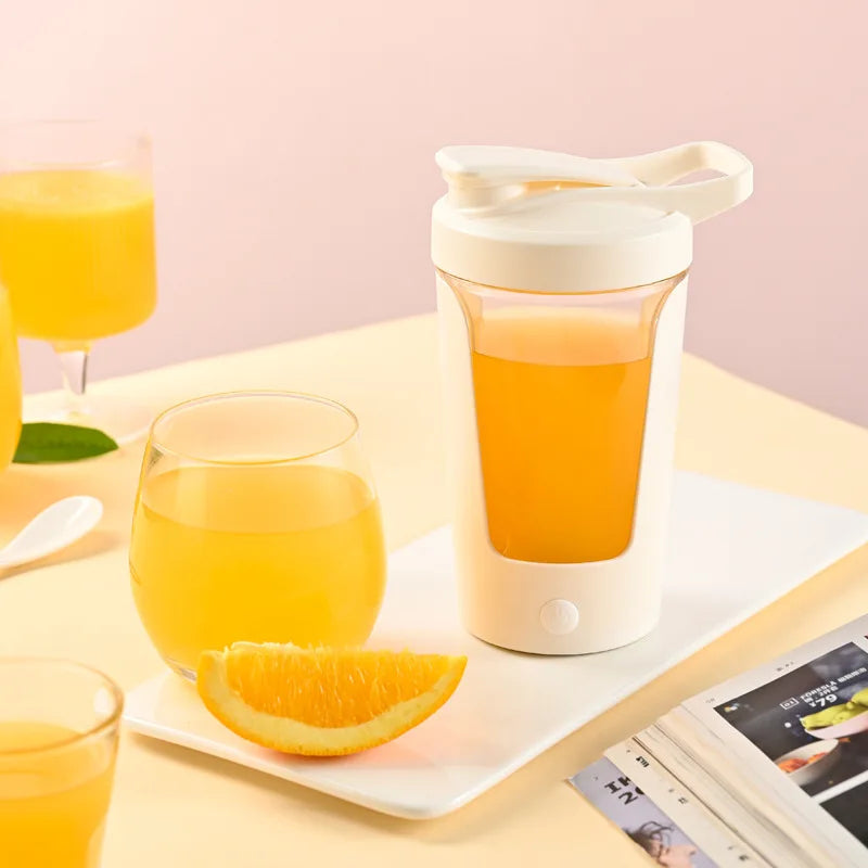 Portable Electric Protein Shaker Bottle